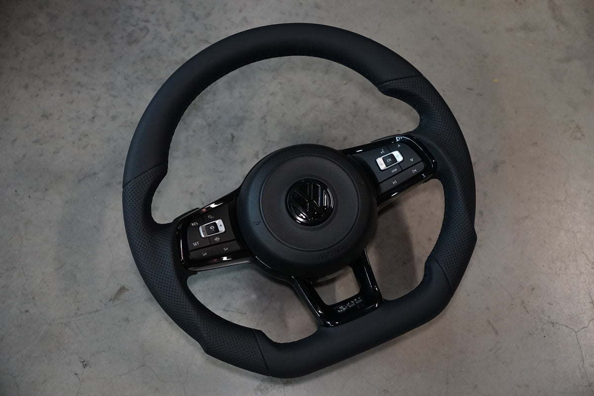 Volkswagen Golf MK7 / MK7.5 Polo MK5 / MK6 Leather Steering Wheel - IN STOCK | SWVWGTIR58
