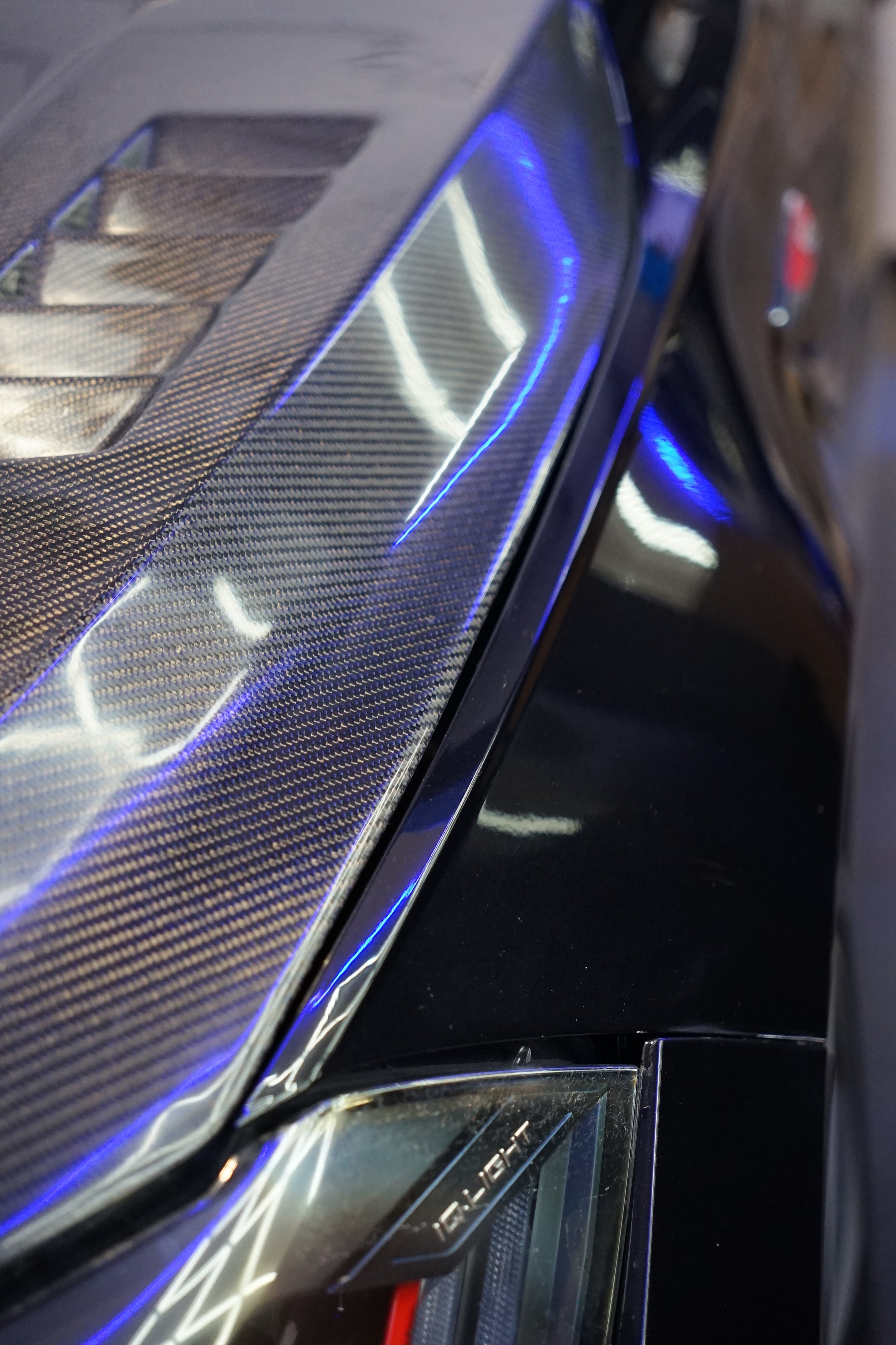 Volkswagen Polo MK6 Carbon Fibre LY Style Bonnet (AW - 2018+)