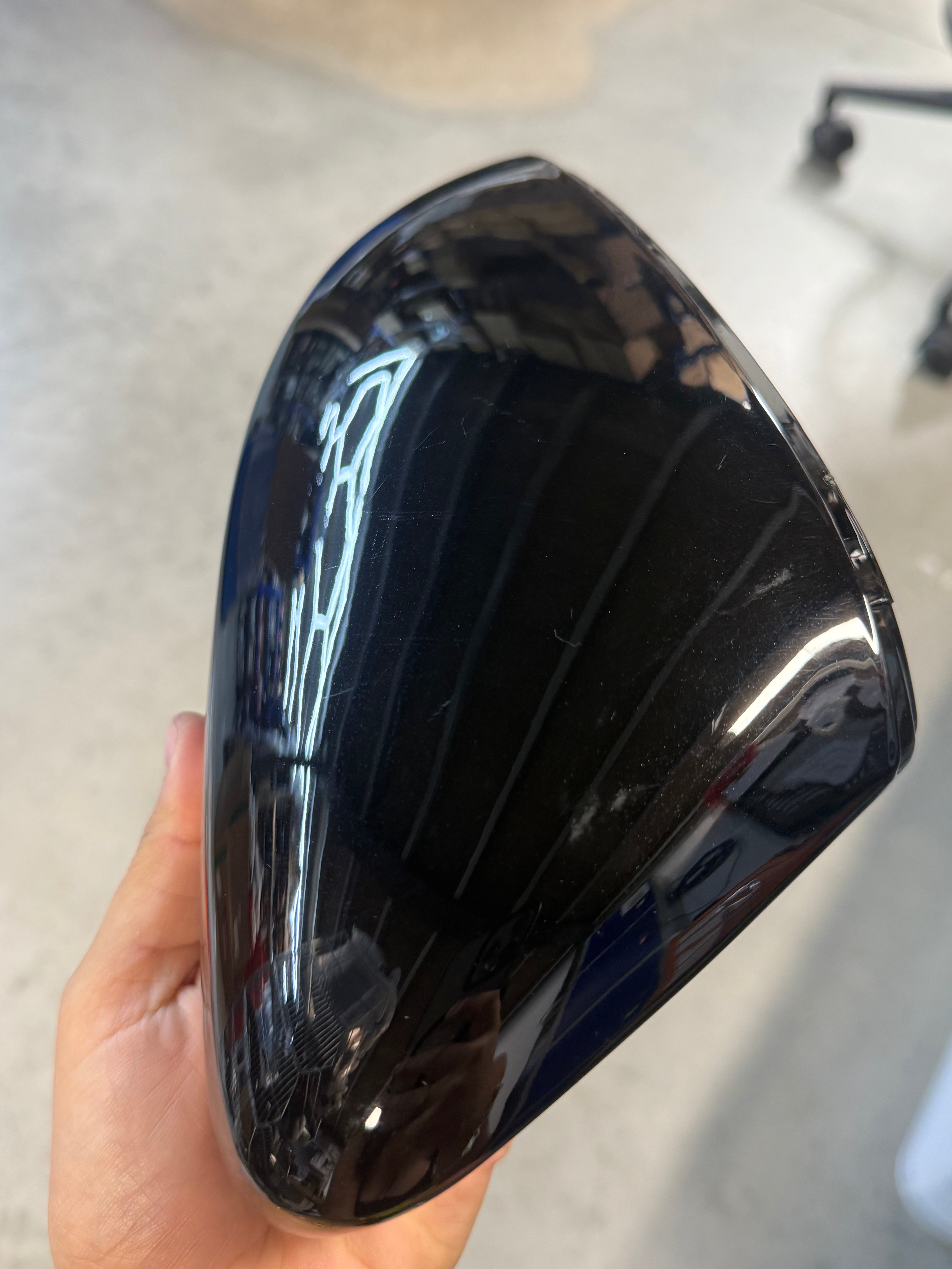 **CLEARANCE** Volkswagen Polo MK5 6R/6C Gloss Black Mirror Covers (2009-2017)