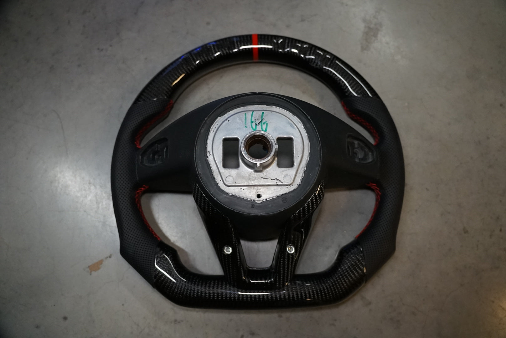 Mercedes A CLASS W176 FL 2013+ Carbon Fibre Steering Wheel - SWMERCACLASS1