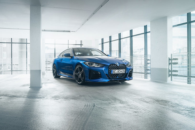 AC Schnitzer front splitter for BMW 4 series Coupe G22 (inc. LCI) with M aerodynamic package and AC Schnitzer front spoiler elements (5111322320)