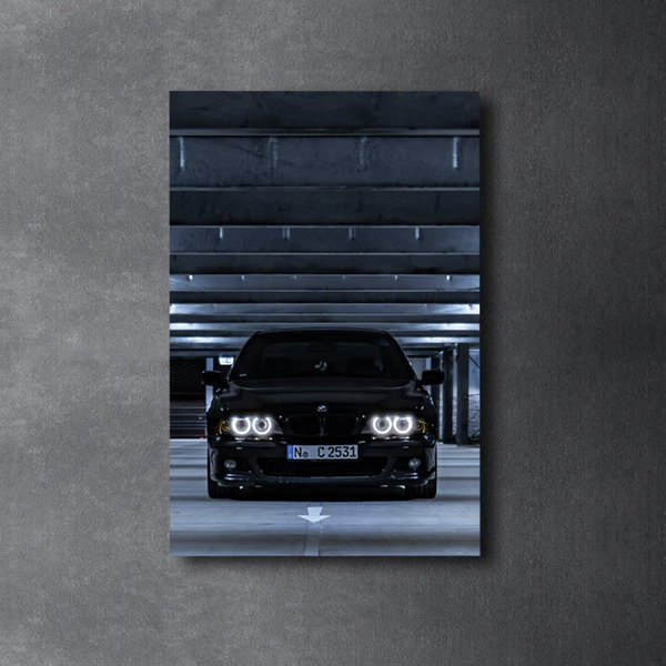 BMW M5 CLASSIC LED Acrylic Wall Art / 60x40cm - DIVERSION