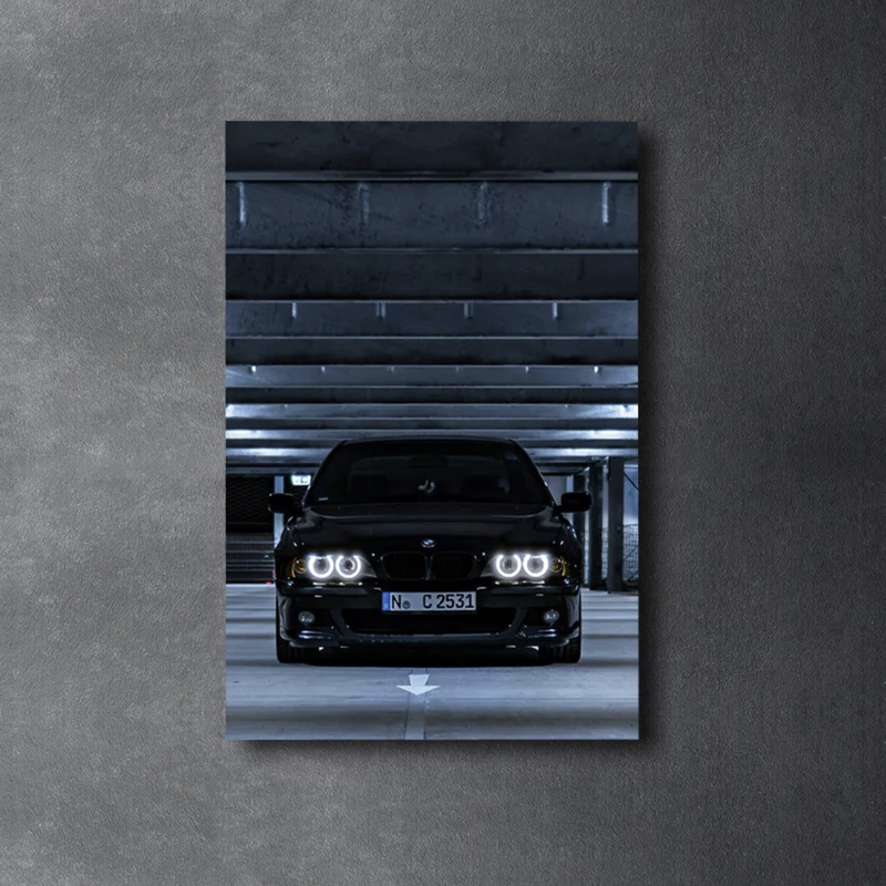 Custom LED Gloss Car Canvas Wall Art - Customise Yours / 60x40cm - DIVERSION