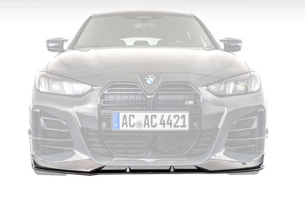 AC Schnitzer front splitter for BMW 4 series G26 Gran Coupe with M aerodynamic package and AC Schnitzer front spoiler elements (5111326330)