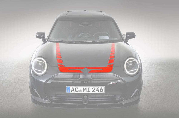 AC Schnitzer decal set hood red for MINI F65 (51142663104)
