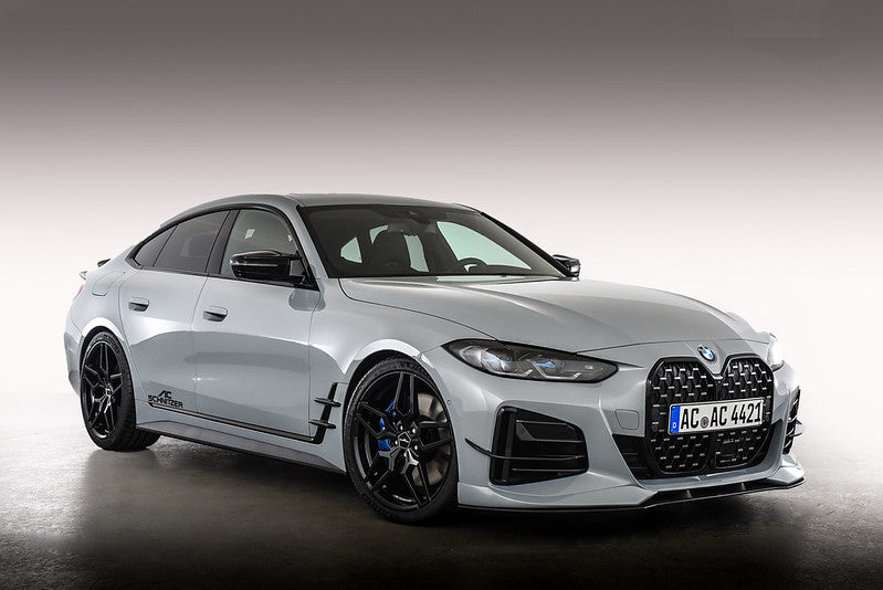 AC Schnitzer front splitter for BMW 4 series G26 Gran Coupe with M aerodynamic package and AC Schnitzer front spoiler elements (5111326330)