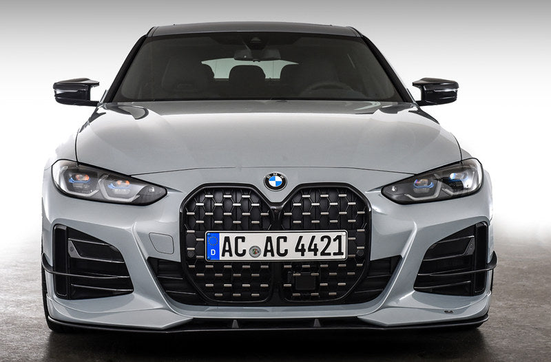 AC Schnitzer front splitter for BMW 4 series G26 Gran Coupe with M aerodynamic package and AC Schnitzer front spoiler elements (5111326330)