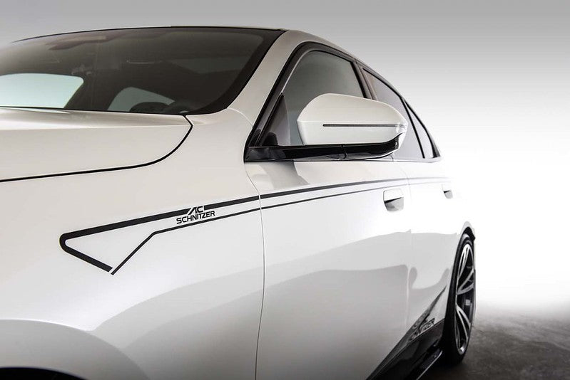 AC Schnitzer design stripes set black for BMW i5 G60 Sedan (51143602108)