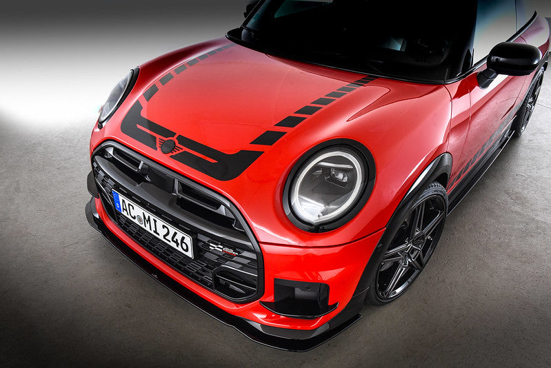 AC Schnitzer decal set hood black for MINI F66 (51142663108)