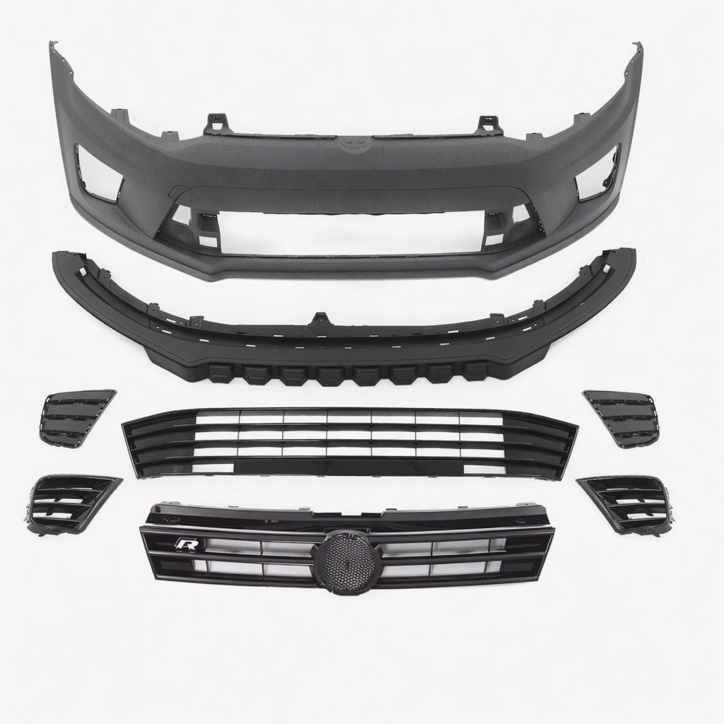 Volkswagen Polo MK5 6R / 6C WRC Front Bumper & Grilles Kit (2009-2017)