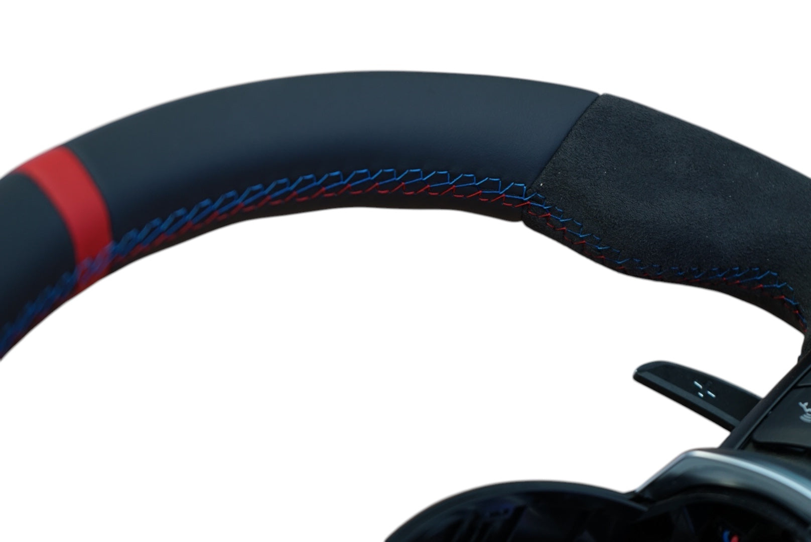 BMW 1, 2, 3, 4, 5 Series Carbon Fibre Steering Wheel (IN STOCK - SWBMWF8)