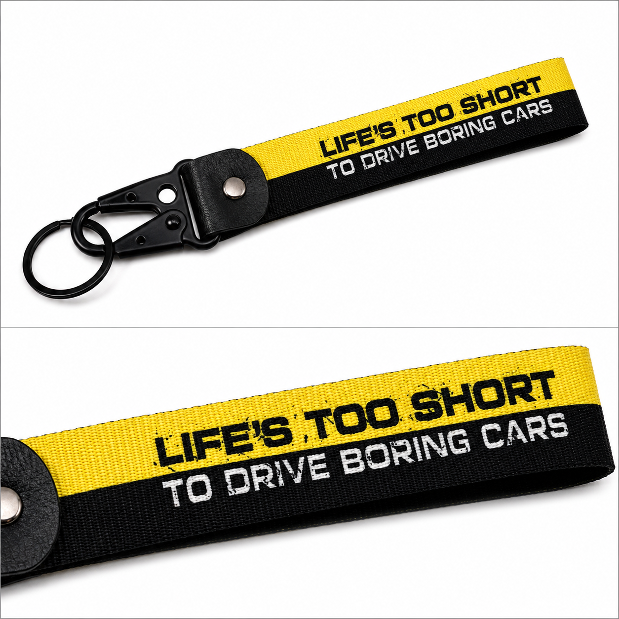 Car Premium Wrist Strap Key Chain Accessory (Various Styles)