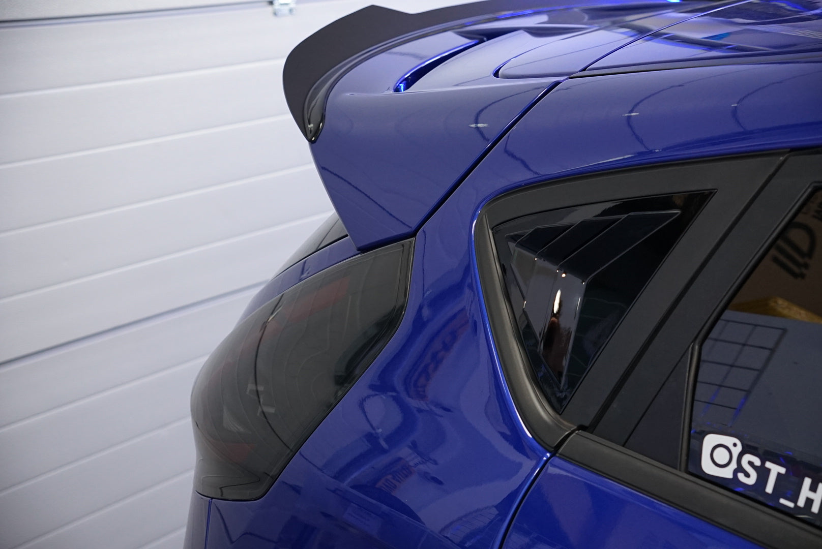 Ford Fiesta MK7 / MK7.5 Rear Window Louvres (5-Door Models) (2008 - 2017)