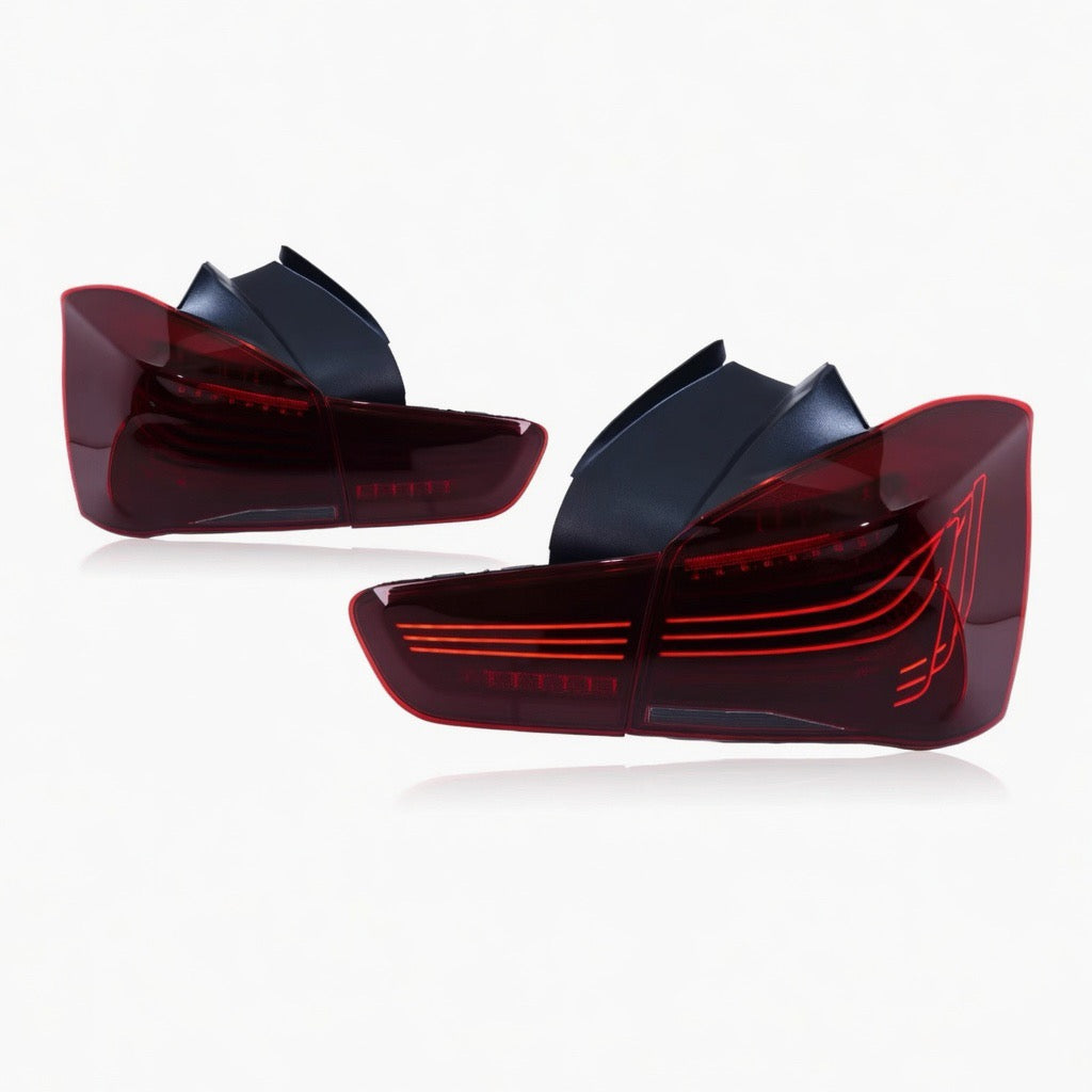 BMW 1 Series F20 / F21 LCI | CSL Style Taillight Set 2015 - 2019 (Smoked / Red)