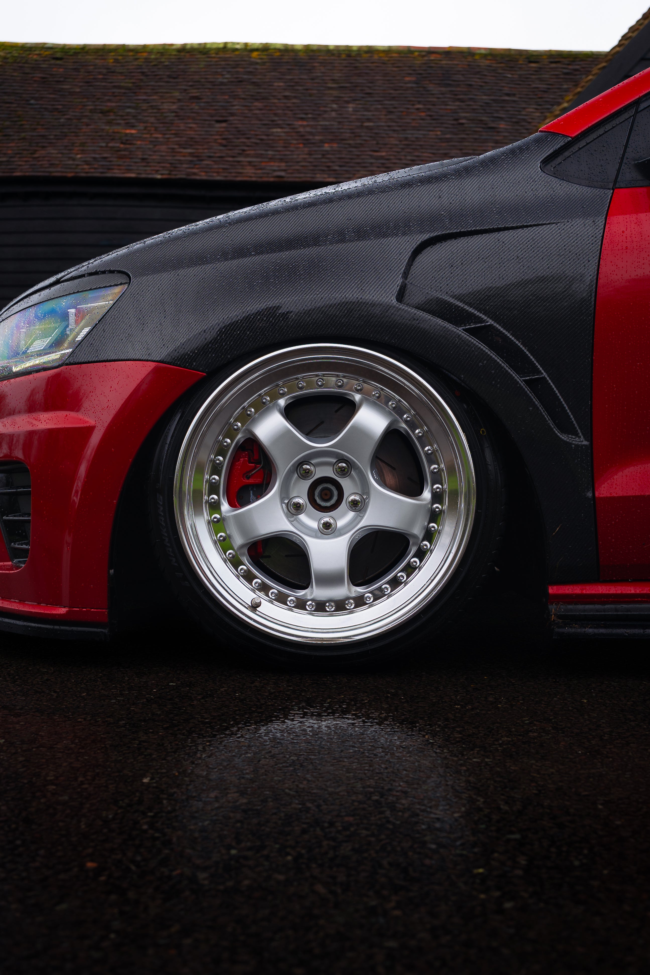 Volkswagen Polo MK5 6R / 6C Carbon Fibre Vented Wings / Fenders (Pair) 2009 - 2017 *NEW*