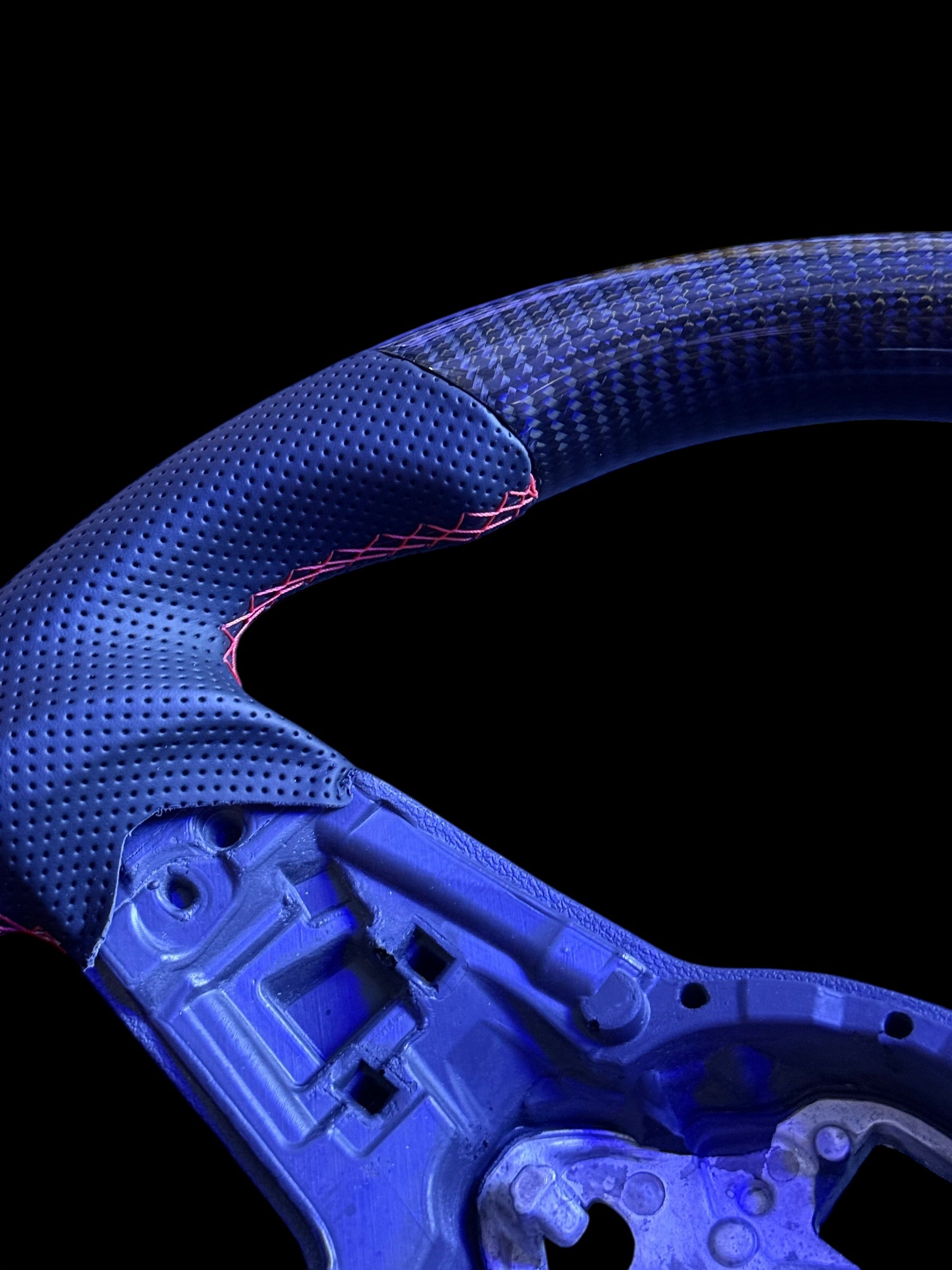 Volkswagen Golf MK7 / MK7.5 Polo MK5 / MK6 Custom Steering Wheel - SWVWGTIR38