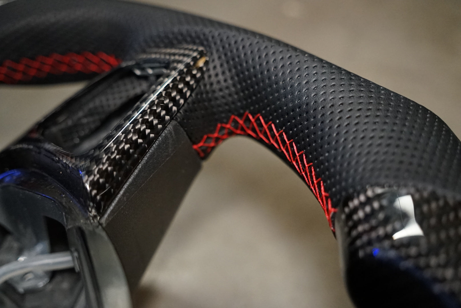 Mercedes A CLASS W176 FL 2013+ Carbon Fibre Steering Wheel - SWMERCACLASS1