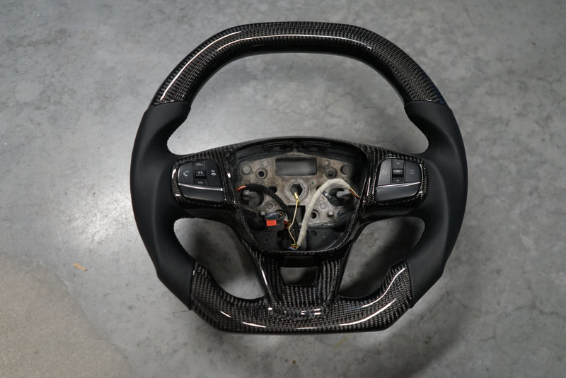Ford Transit Custom 2018+ Carbon Fibre Steering Wheel - SWTRANCUS6
