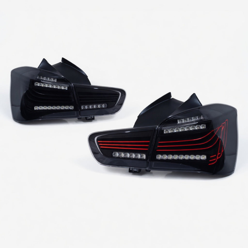 BMW 1 Series F20 / F21 LCI | CSL Style Taillight Set 2015 - 2019 (Smoked / Red)