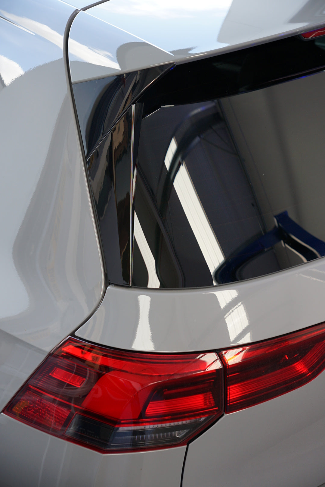 Volkswagen Golf MK8 Base Model Rear Side Spoilers Pair (2020+ Models)