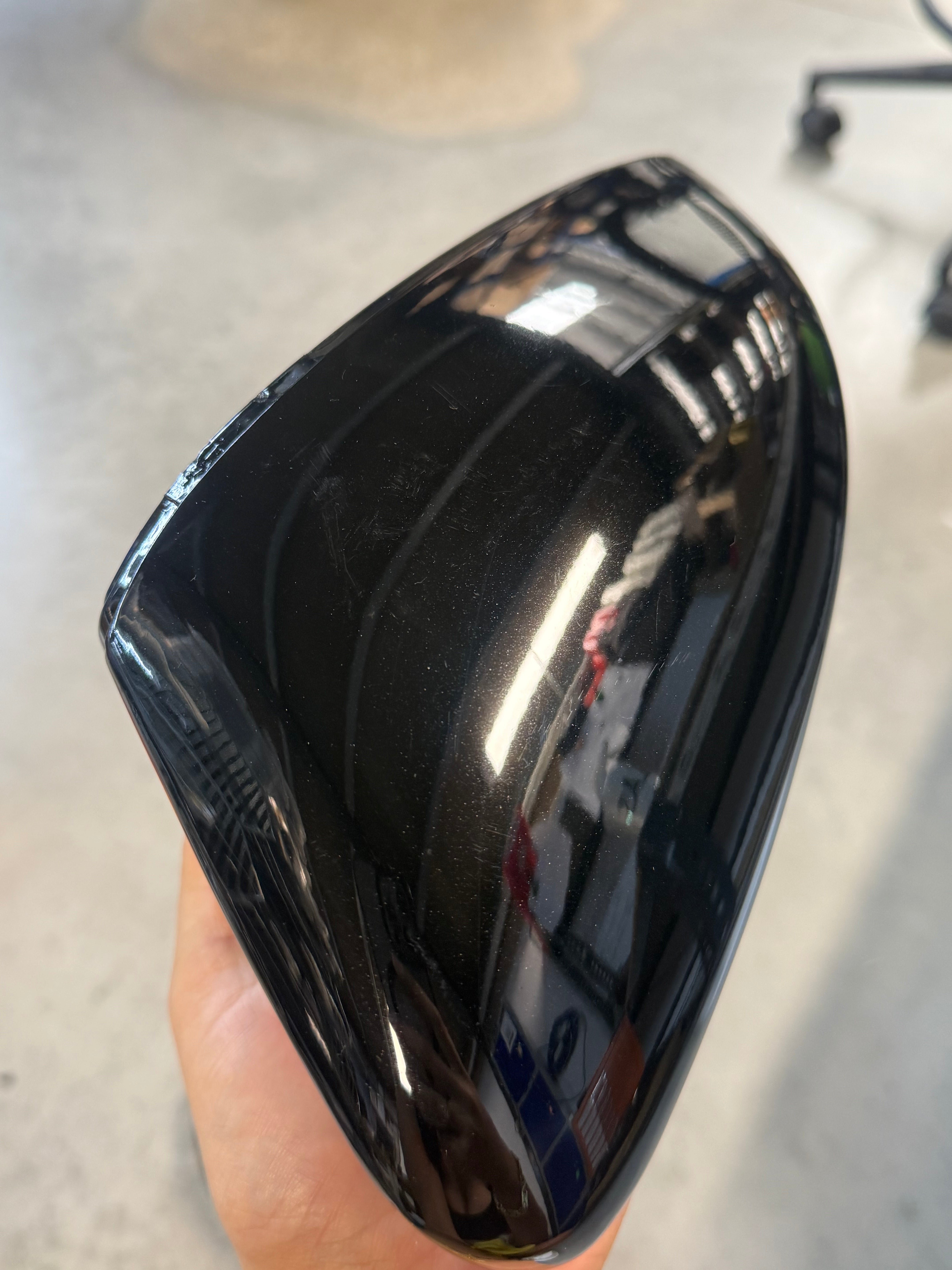 **CLEARANCE** Volkswagen Polo MK5 6R/6C Gloss Black Mirror Covers (2009-2017)