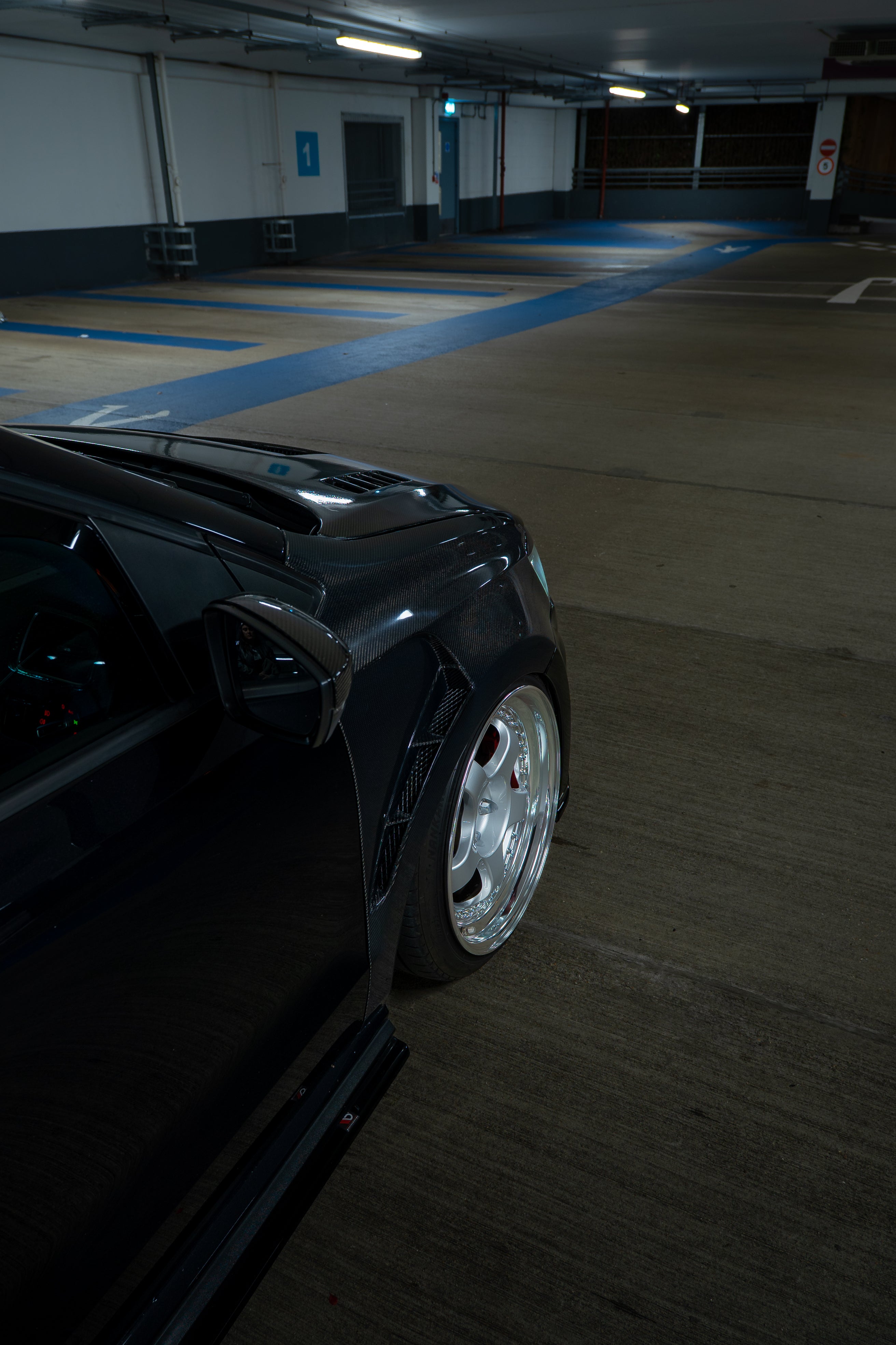 Volkswagen Polo MK5 6R / 6C Carbon Fibre Vented Wings / Fenders (Pair) 2009 - 2017 *NEW*