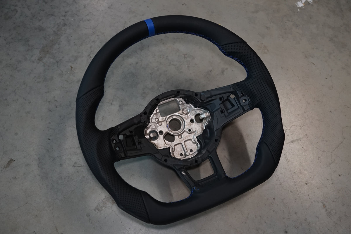 Volkswagen Golf MK7 / MK7.5 Polo MK5 / MK6 Leather Steering Wheel - IN STOCK | SWVWGTIR59