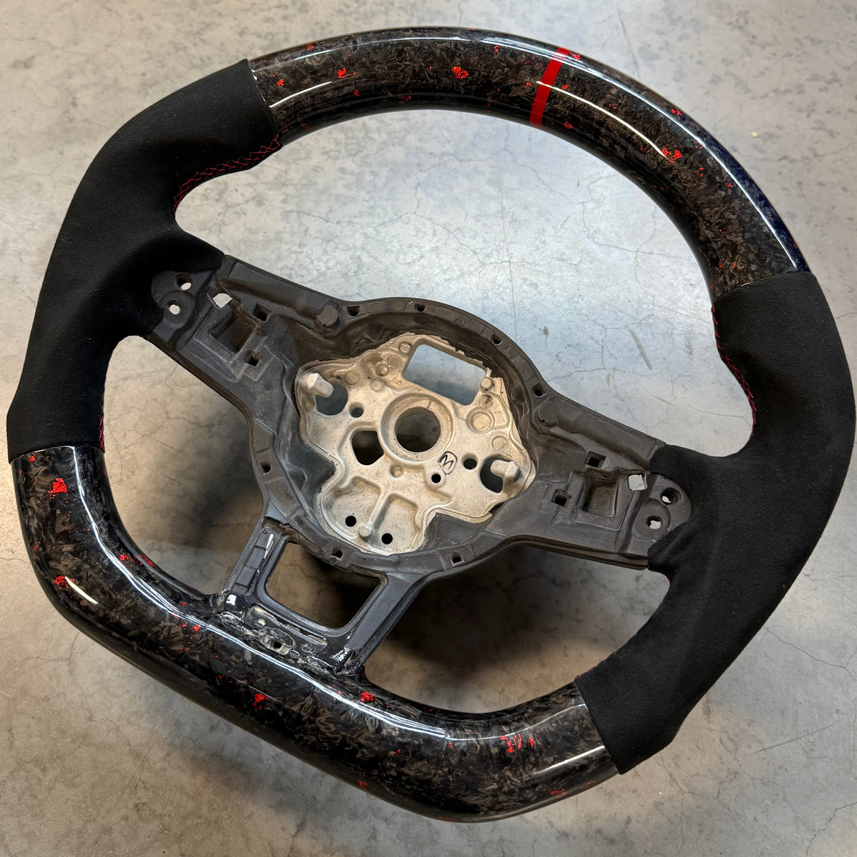 Volkswagen Golf MK7 / MK7.5 Polo MK5 / MK6 Forged Carbon Steering Wheel - IN STOCK | SWVWGTIR52