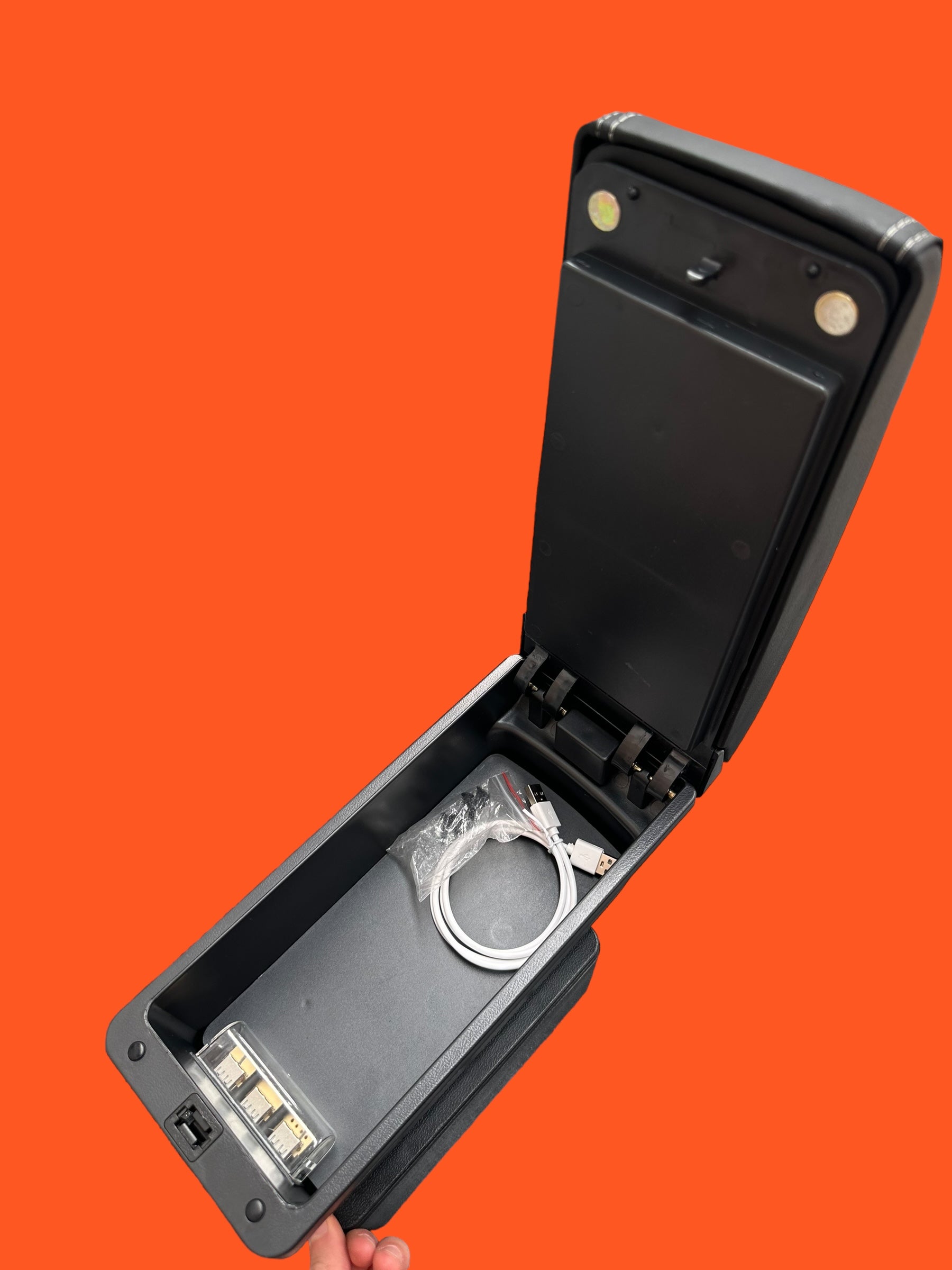 Ford Fiesta MK7 / MK7.5 Centre Armrest With Storage & USB Ports (2009 - 2017)