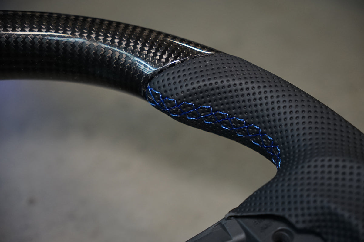 Volkswagen Golf MK7 / MK7.5 Polo MK5 / MK6 Carbon Fibre Steering Wheel - IN STOCK | SWVWGTIR55