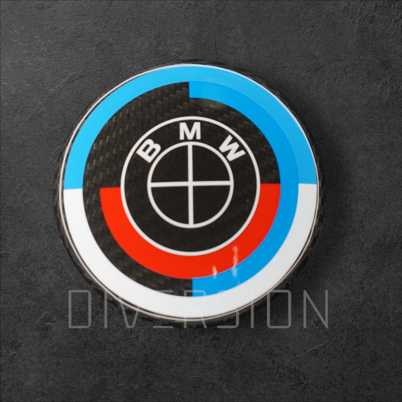 BMW G Series / Chassis Carbon Fibre Steering Wheel Airbag Logo