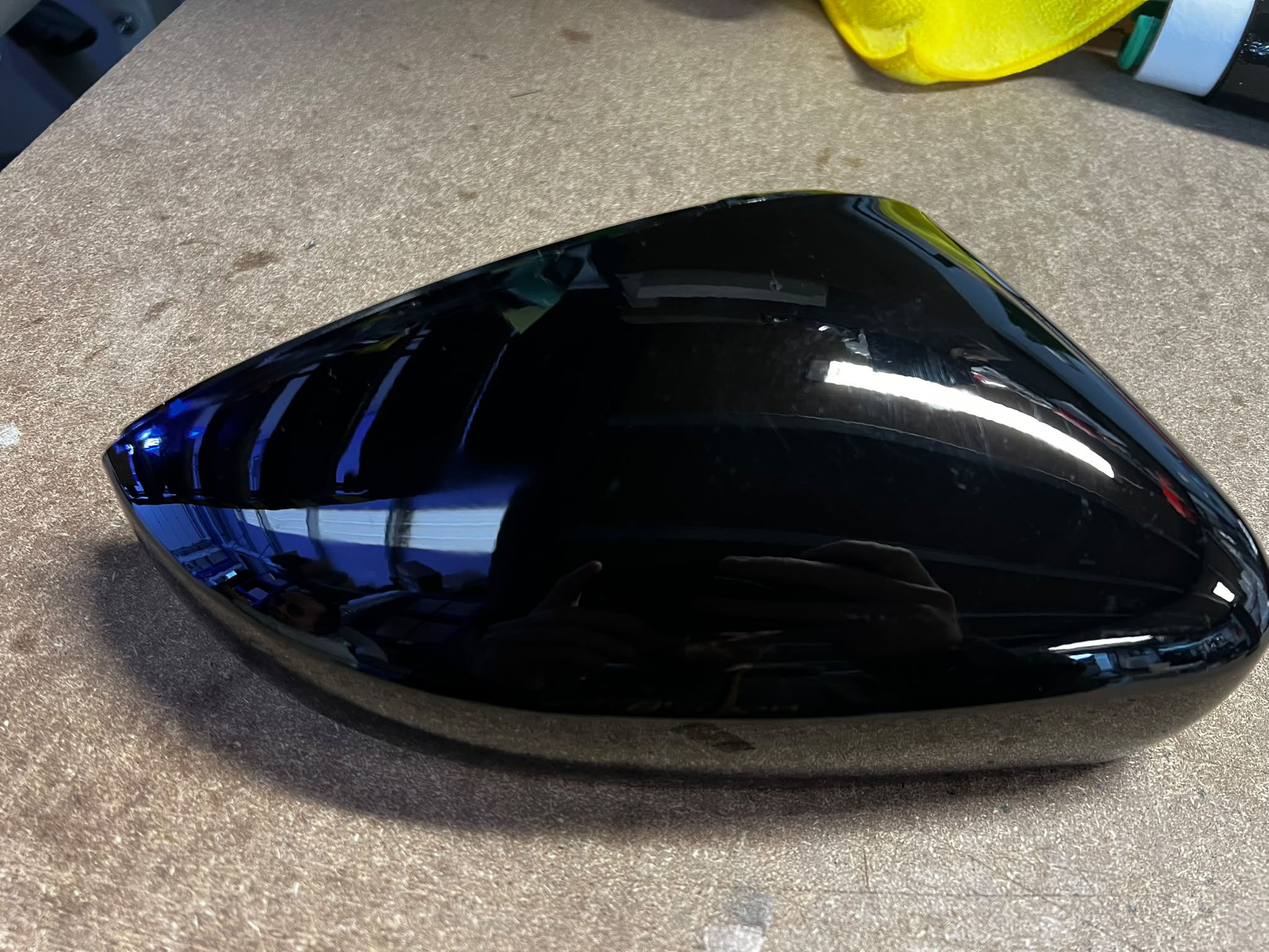 CLEARANCE 8011 - Volkswagen Polo MK5 6R/6C Gloss Black Mirror Covers (2009-2017)