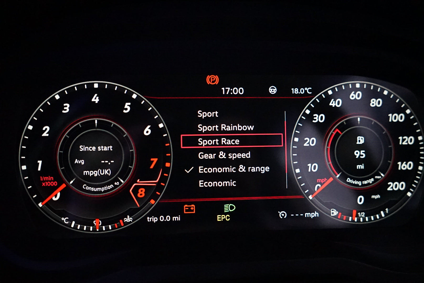 Volkswagen Polo MK5 (2009-2017) 9" Digital Instrument Cluster – LCD Upgrade