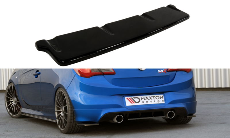 Maxton Design Central Rear Splitter Opel Corsa E OPC/VXR (2015-19)