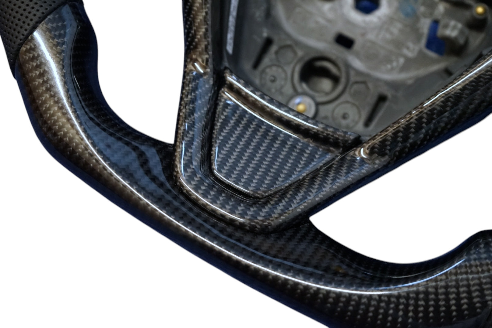 Ford Fiesta MK7 / MK7.5 Carbon Fibre Steering Wheel - SWFIESTA15