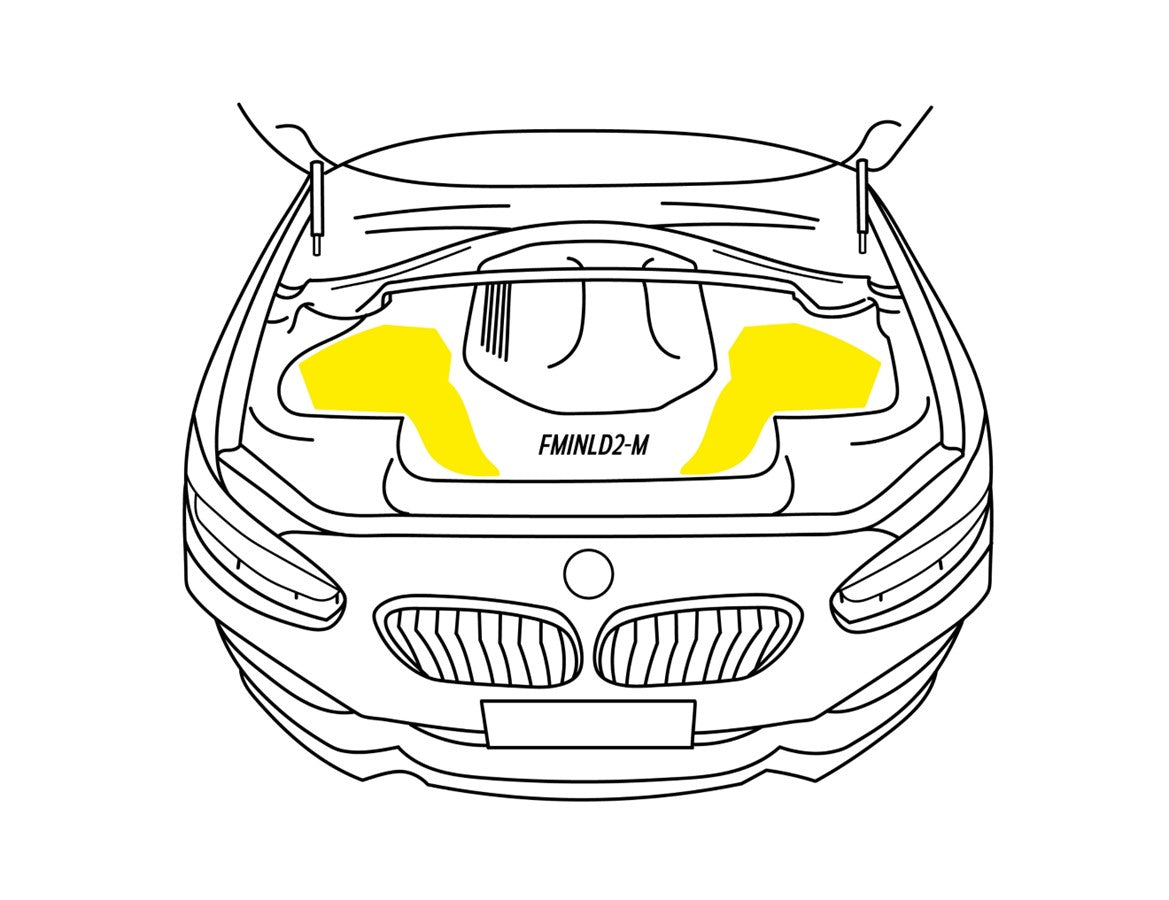 Forge Motorsport Inlet Duct for BMW F Chassis (1 Series, 2 Series, 3 Series, 4 Series, 5 Series)