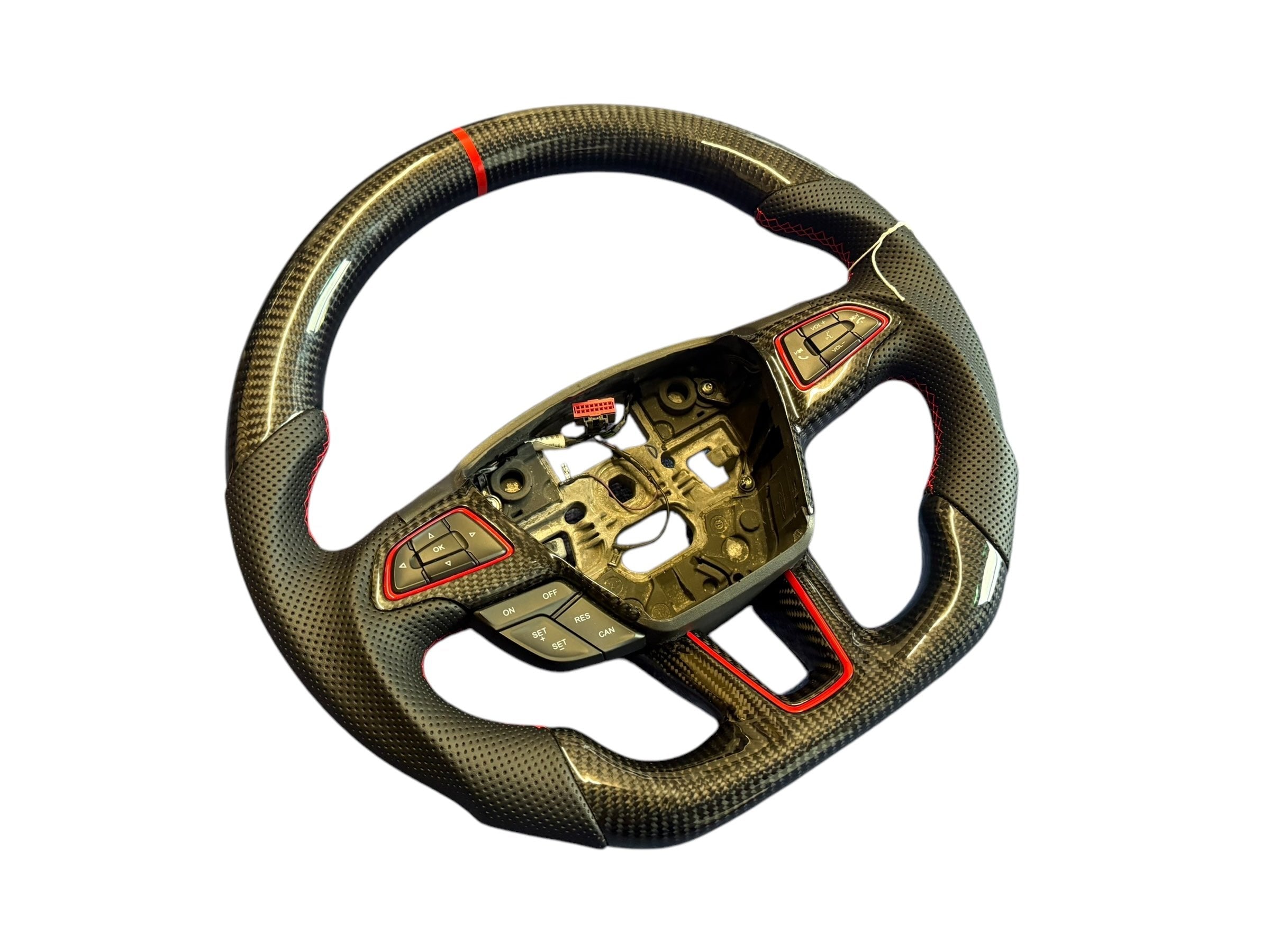 Ford Focus MK3.5 Carbon Fibre Steering Wheel - SWFOCMKIII2