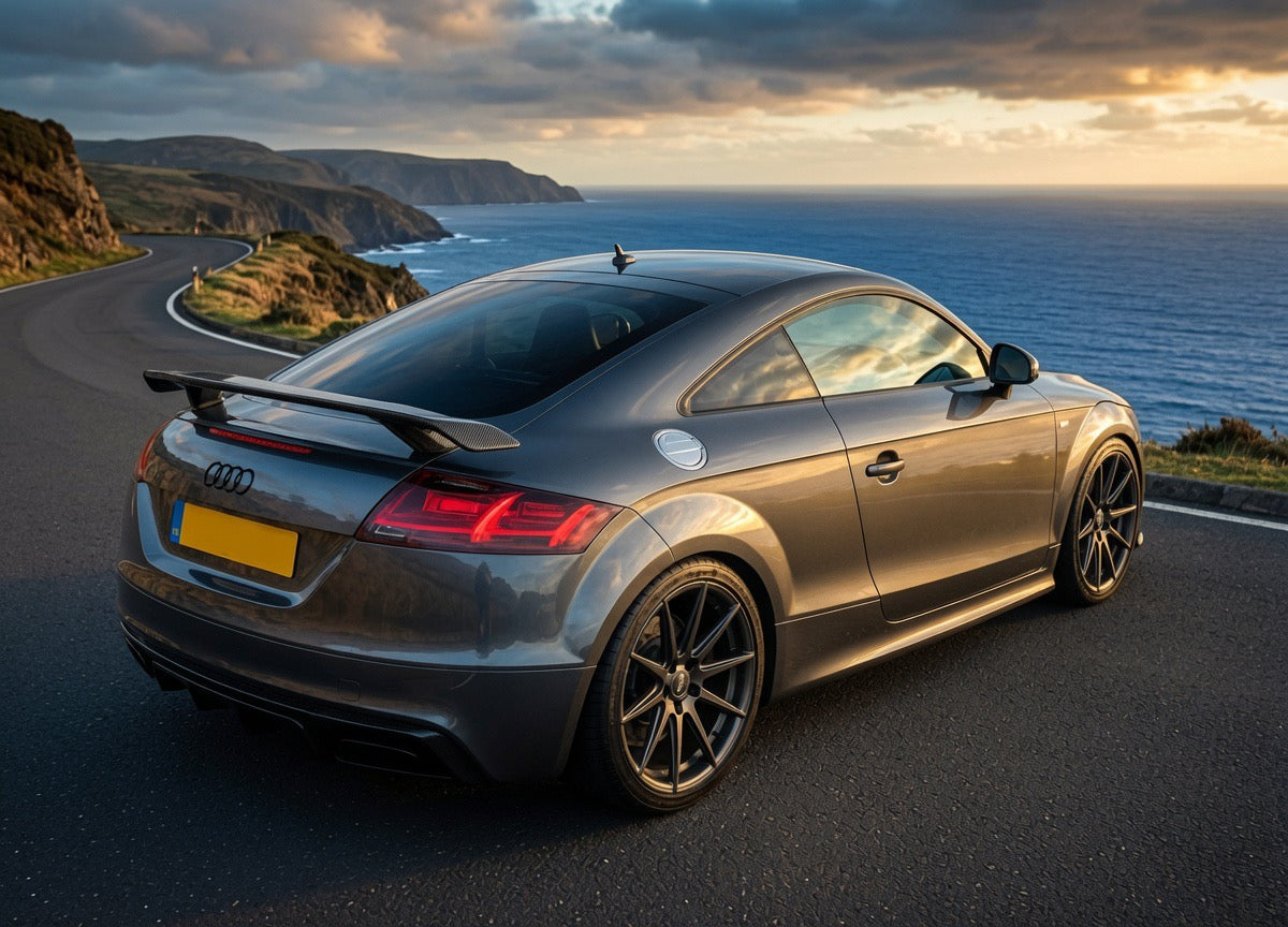 Audi TT MK2 8J RS Style Carbon Fibre / Unpainted Spoiler (2007-2014) DAS AUTOMOTIVE