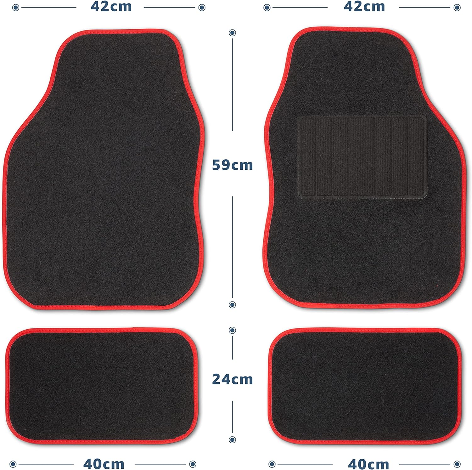 Universal Car Mats - Carpet