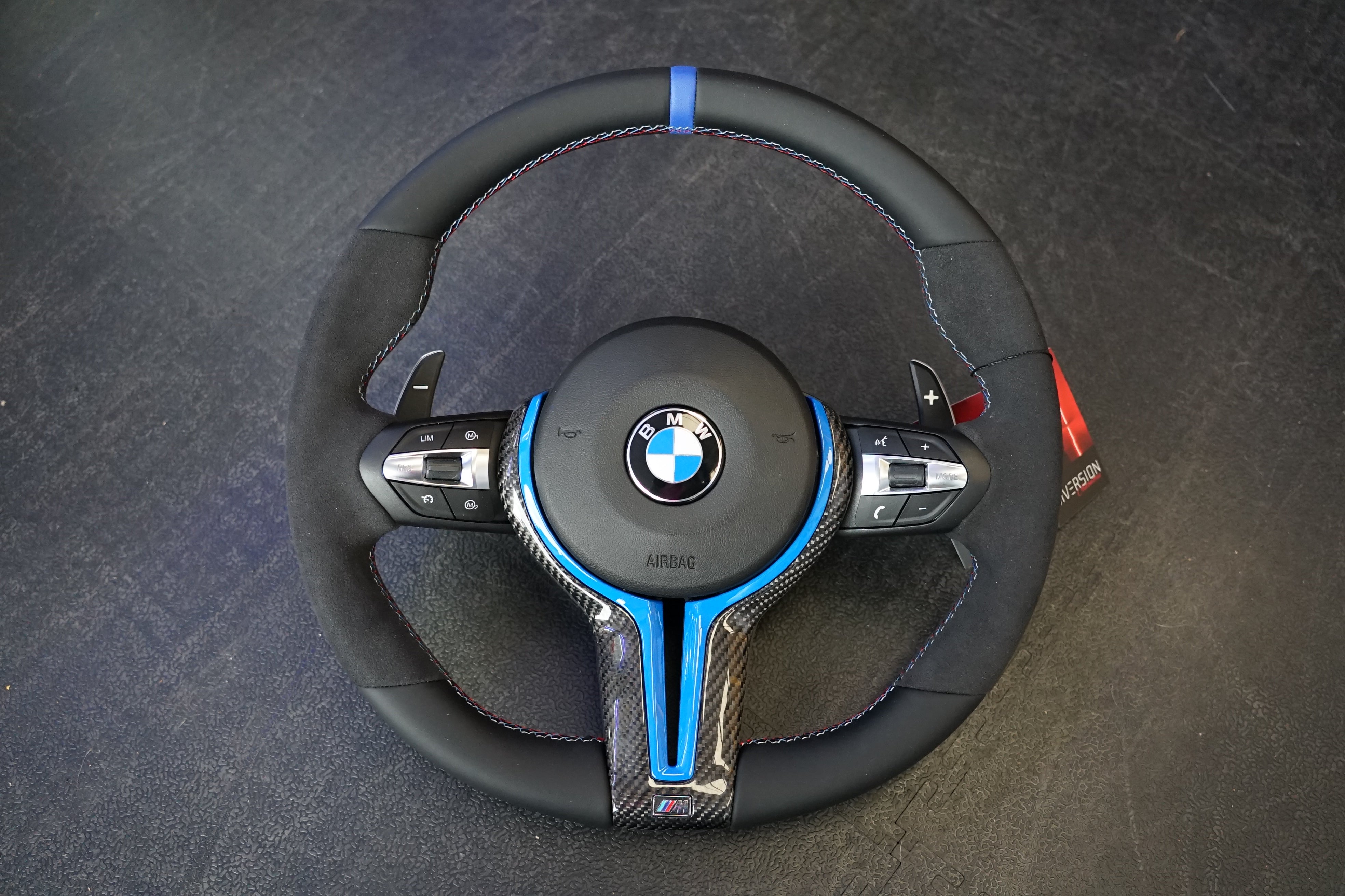BMW Custom Steering Wheel for 1, 2, 3 & 4 + F Series (F20, F22, F30, F32, F40 + F Models) (IN STOCK - SWBMWF24)