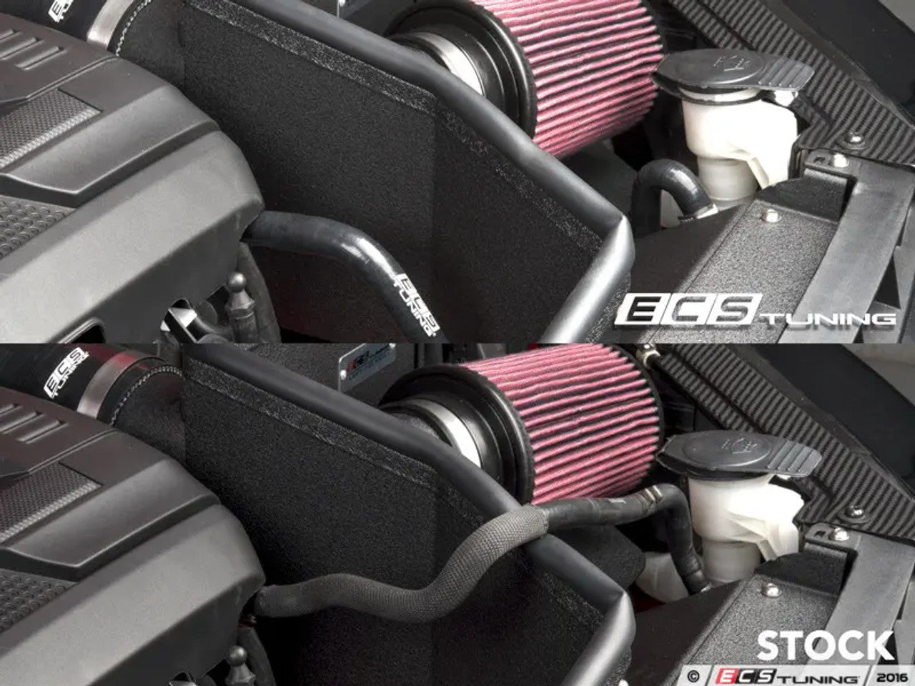 ECS MK7/8V Silicone Coolant Hose Re-route Kit