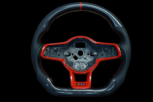 Volkswagen Golf MK7 / MK7.5 Polo MK5 / MK6 Custom Steering Wheel - SWVWGTIR24