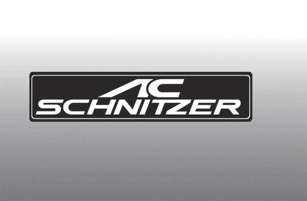 AC Schnitzer number plate (98900120)