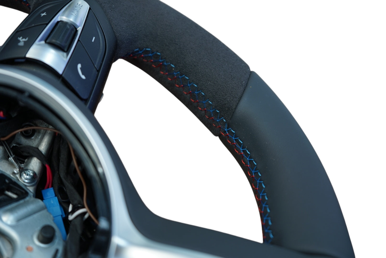 BMW 1, 2, 3, 4, 5 Series Carbon Fibre Steering Wheel (IN STOCK - SWBMWF8)
