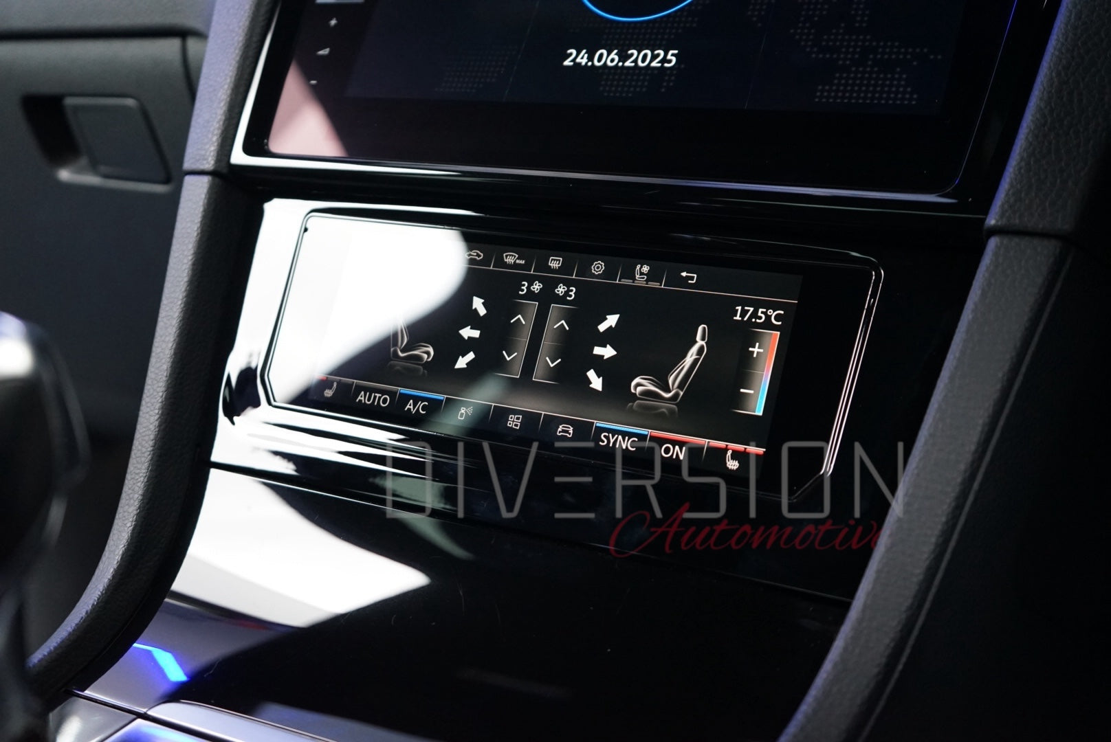 VW Volkswagen Golf MK7 / MK7.5 (2013 - 2020) - 6.9''Touch Screen LCD A/C Climate Control Panel