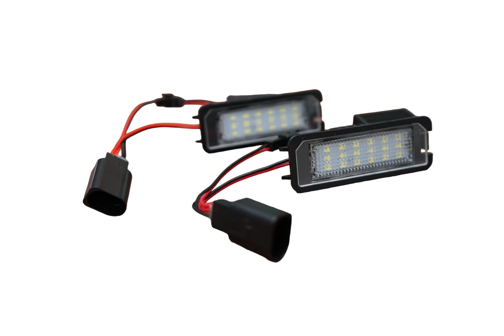 Volkswagen Polo MK5 6C / 6R LED Number Plate Units Pair (2009-2017) (White)