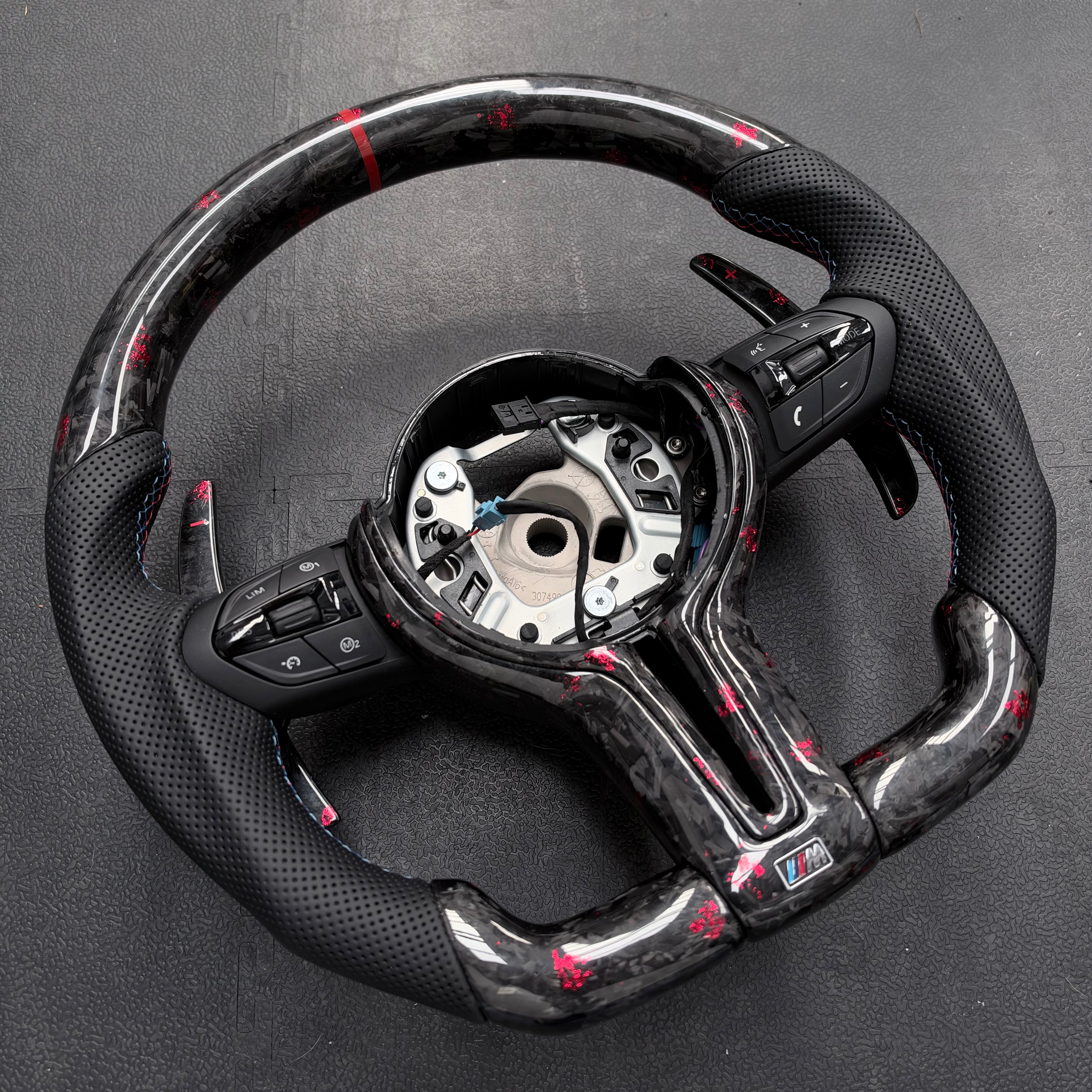 BMW Custom Steering Wheel for 1, 2, 3 & 4 + F Series (F20, F22, F30, F32, + F Models) (IN STOCK - SWBMWF27)