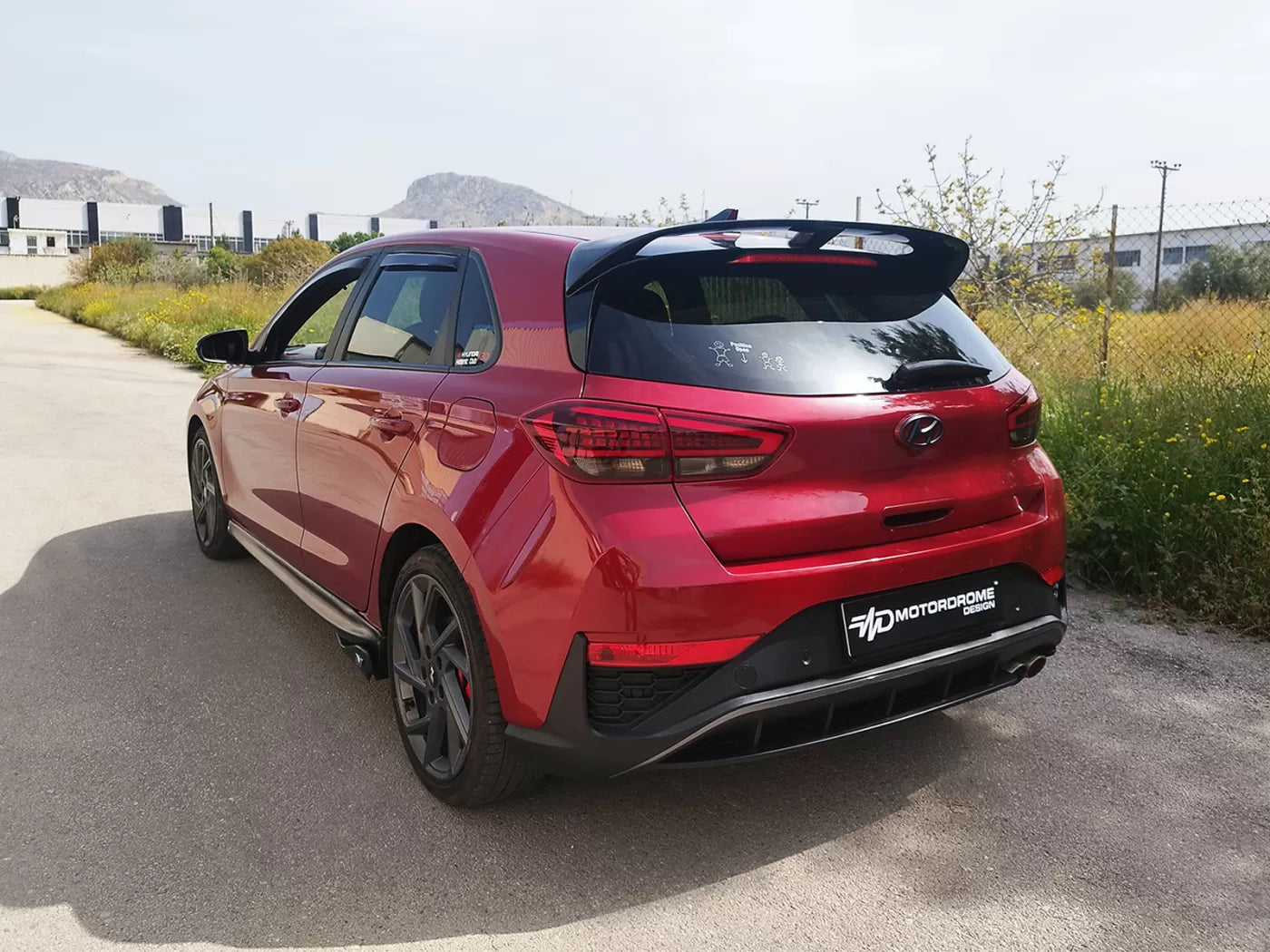 Roof Spoiler Hyundai i30 Mk3 Hatchback (2016-)
