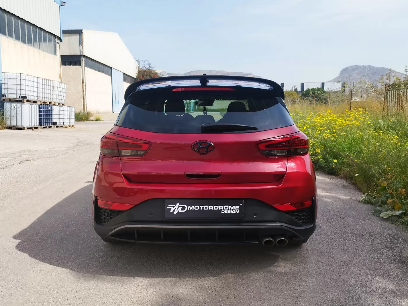 Roof Spoiler Hyundai i30 Mk3 Hatchback (2016-)