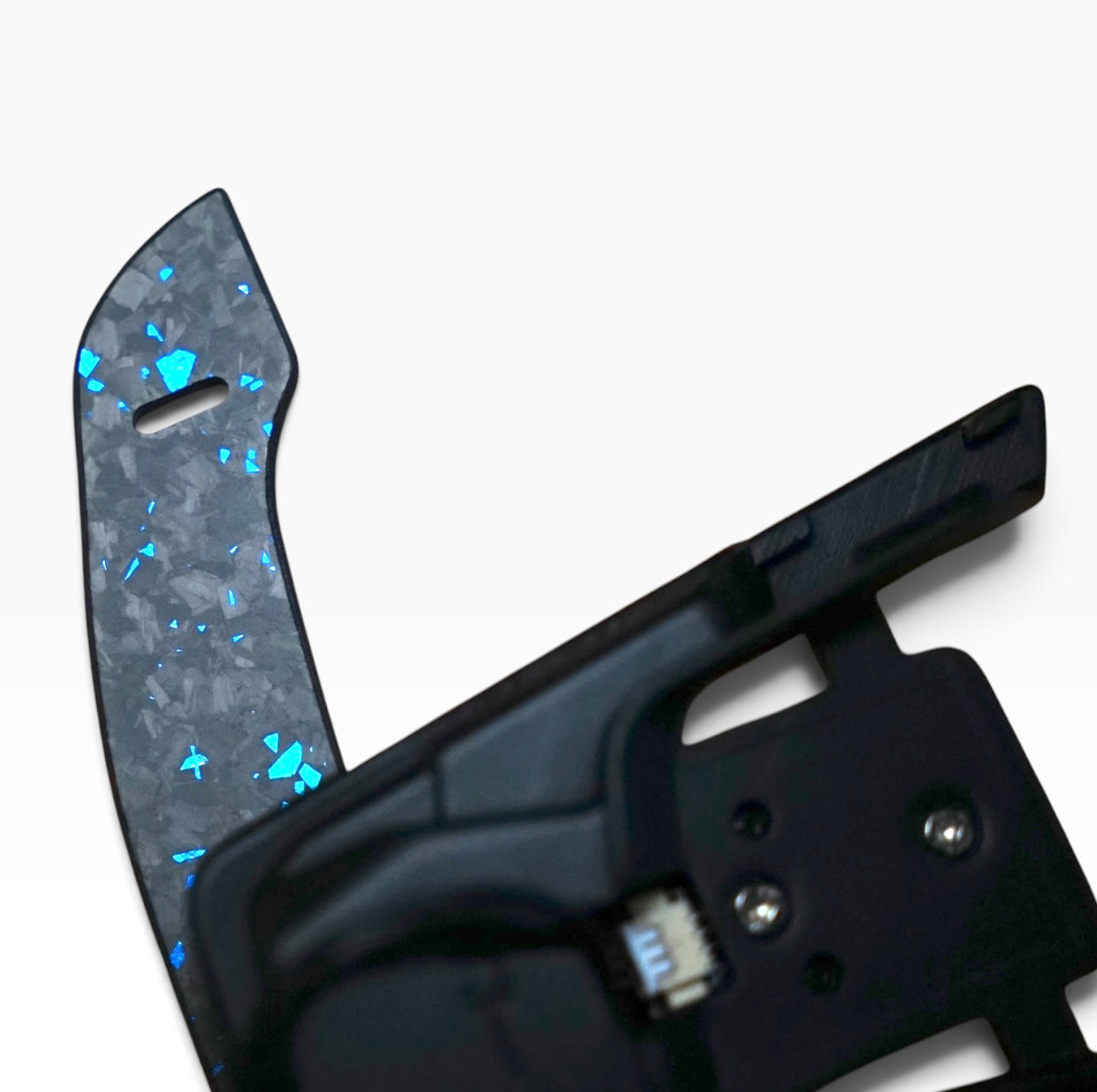 PADDRA - VW Golf, Polo & Scirocco DSG Blue Forged Carbon Magnetic Paddles